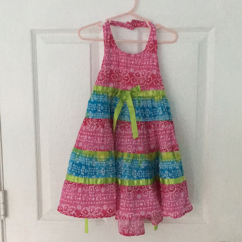 Halter dress boho style